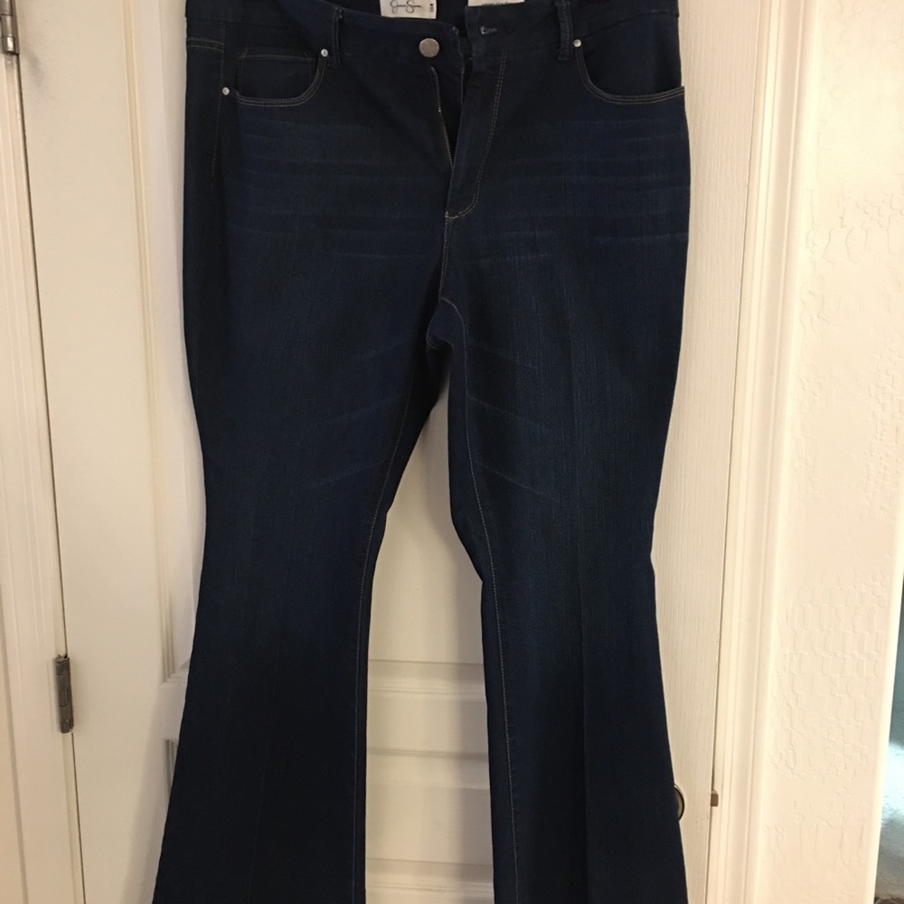 Jessica Simpson Uptown Slim Flare Jeans